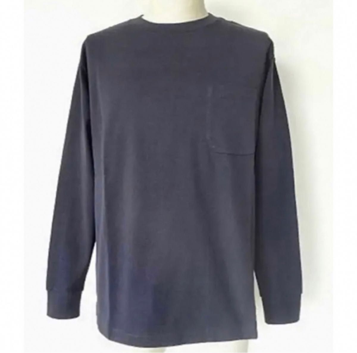 数量限定】 COMOLI / 裏毛起毛長袖クルー Tシャツ/カットソー(七分