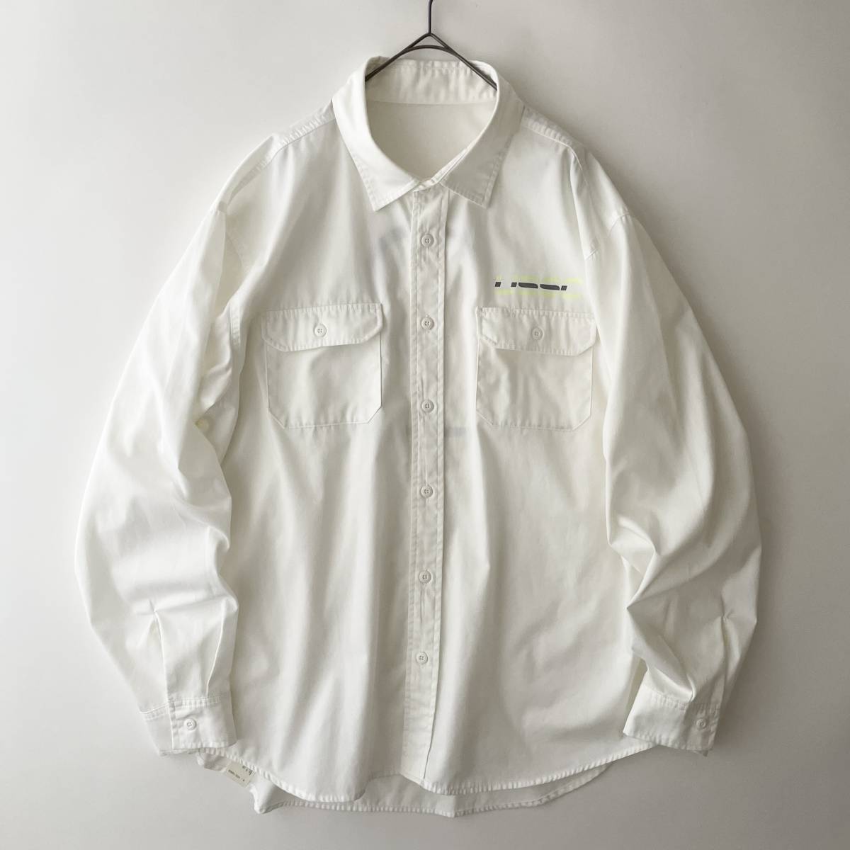 再入荷】 Shirt- Work -USSC N.HOOLYWOOD size/38 JAPAN 白 ホワイト