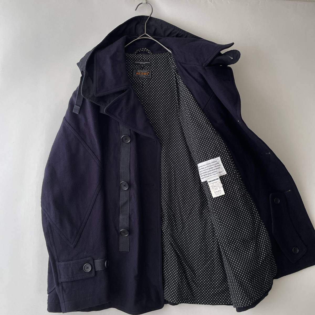 素晴らしい engineered サイズM程度 コットンPコート USA garments