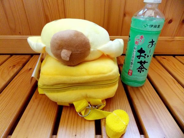 【お買い得!!】台湾★即決♪ 正規品!! サンリオ ポムポムプリン ぬいぐるみリュック リュックサック♪_画像7