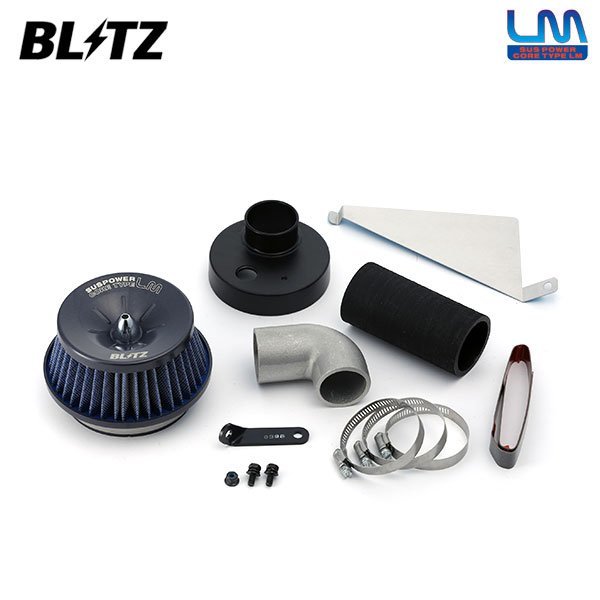 BLITZ ブリッツ サスパワー コアタイプLM ブルー エアクリーナー コペン L880K H14.6～ JB-DET 56089