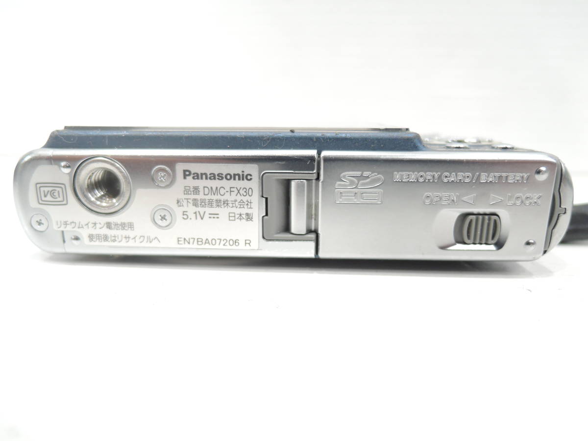 Panasonic DMC-FX30 パナソニック デジタルカメラ 起動確認済み　A1961_画像5