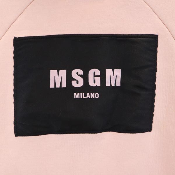 エムエスジーエム ジップパーカー ピンク系 MSGM レディース 231007-