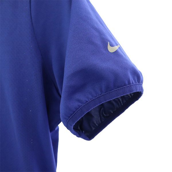 ナイキ アンダーカバー コラボ 逆走 ロゴプリント 半袖 Tシャツ M ブルー NIKE UNDERCOVER トレーニング レディース 231026_ナイキ アンダーカバー コラボ 逆 詳細2