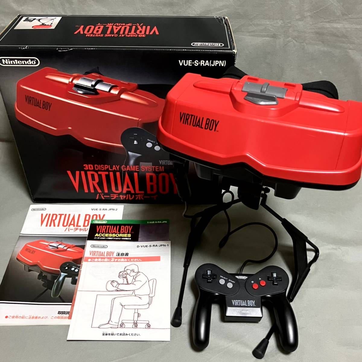 任天堂 バーチャルボーイ 本体 箱 説明書あり Nintendo VIRTUAL BOY