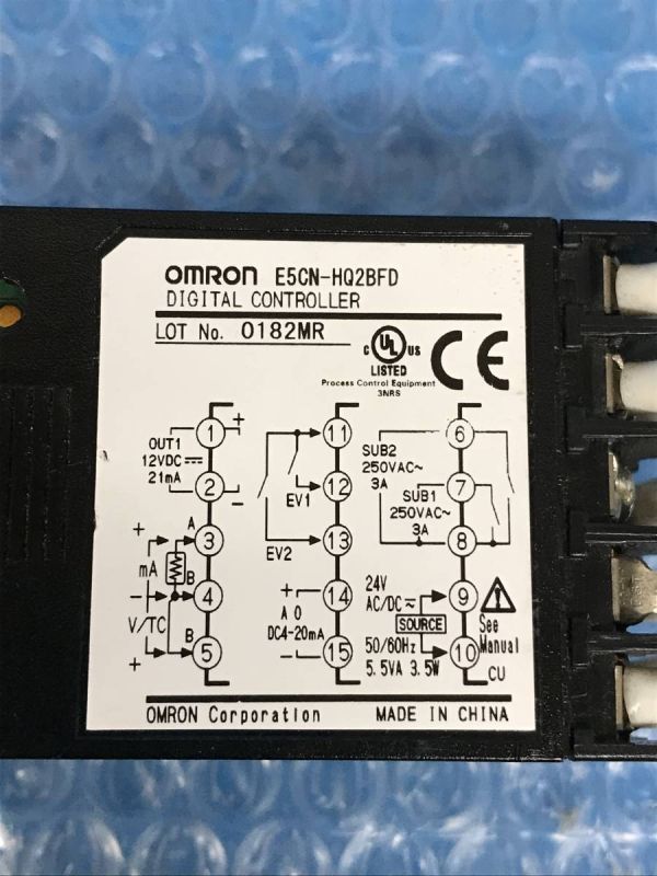 [CK15223] OMRON オムロン E5CN-HQ2BFD サーマックNEO 温度調節器 デジタル調節計 動作保証の画像5