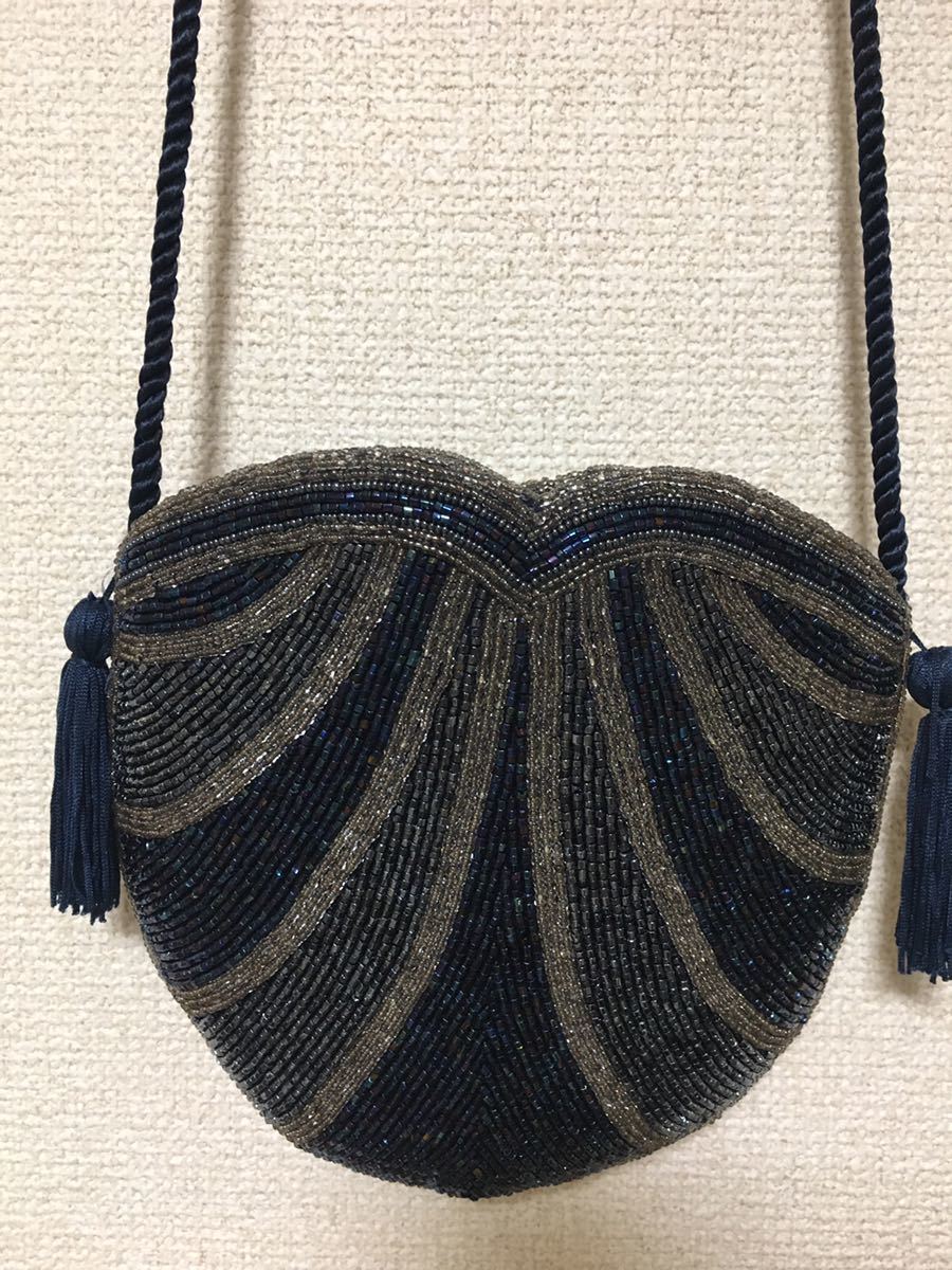  beads. Kirakira. shoulder bag * wedding * party bag shoulder bag 