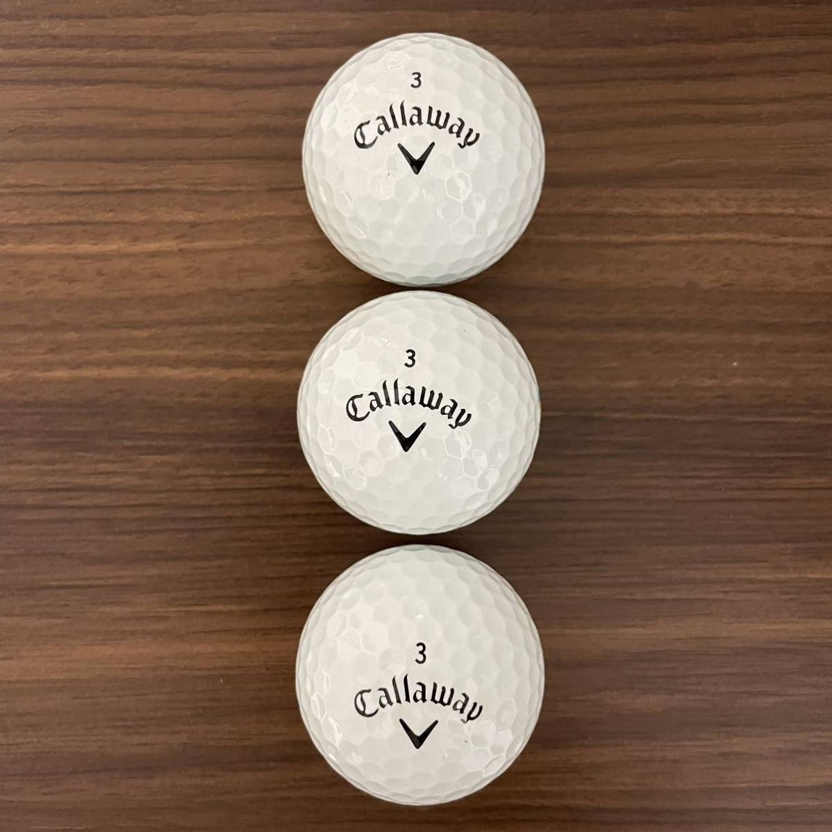 Callaway CHROME TOUR MicroSoft with logo golf ball 3pcs