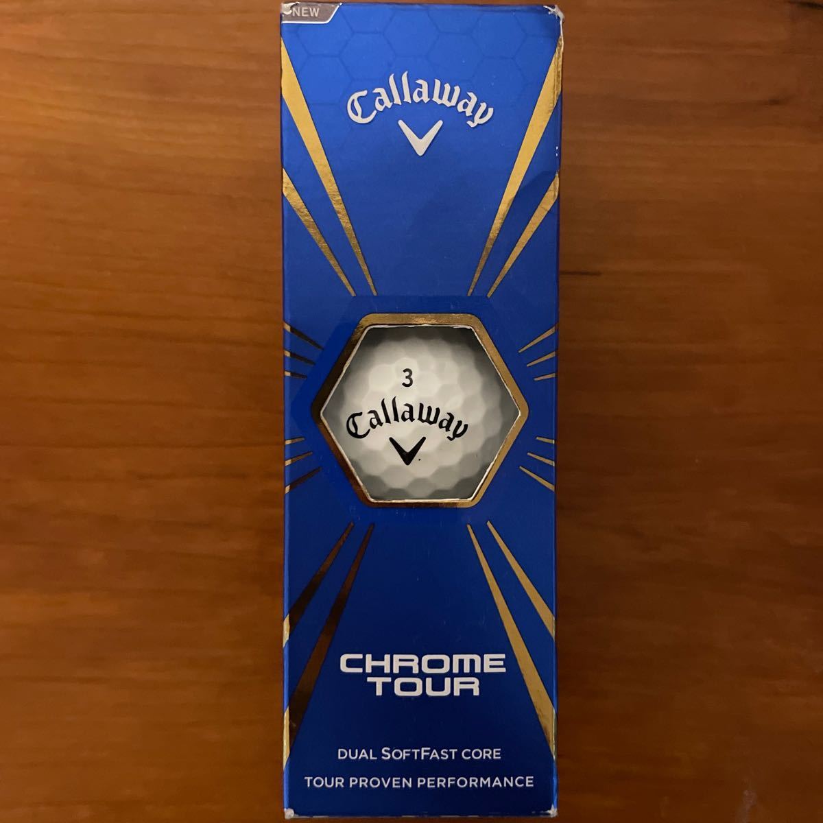 Callaway CHROME TOUR MicroSoft with logo golf ball 3pcs