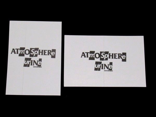 20AW Supreme ANTIHERO Sticker Set アンタイヒーロー ステッカー 2枚 セット Balcony ICE マイケル・ジャクソン Anti Hero アンチヒーローの画像2