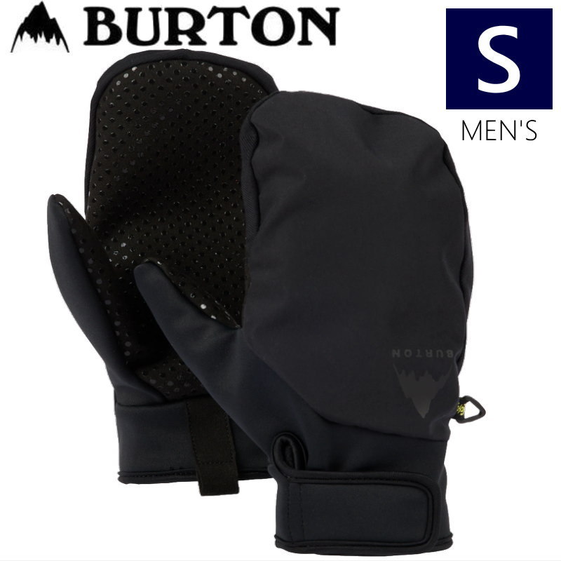 ●23-24 BURTON PARK MITTEN カラー:TRUE BLACK Sサイズ バートン スキー スノーボード