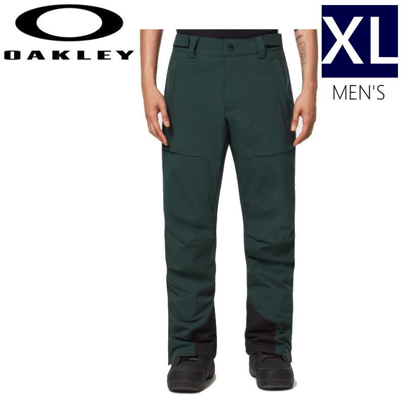 ● OAKLEY AXIS INSULATED PNT HUNTER GREEN XLサイズ メンズ スノーボード スキー パンツ PANT 23-24 日本正規品