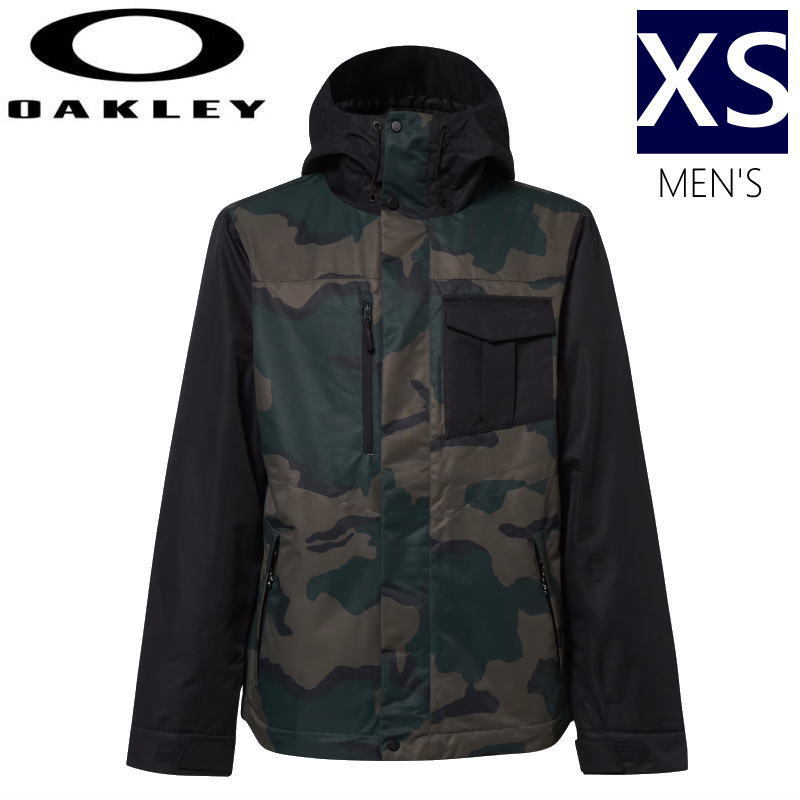 ● OAKLEY CORE DIVISIONAL RC INSULATED JKT B1B CAMO HUNTER XSサイズ メンズ スノーボード スキー ジャケット 23-24 日本正規品_画像1