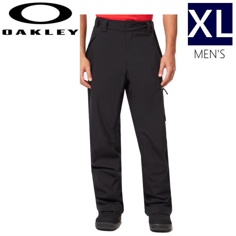 ● OAKLEY TC EARTH SHELL PNT BLACKOUT XLサイズ メンズ スノーボード スキー パンツ PANT 23-24 日本正規品