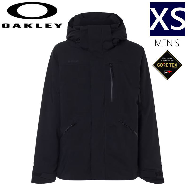 ● OAKLEY SUB TEMP RC GORE-TEX JKT BLACKOUT XSサイズ メンズ スノーボード スキー ジャケット 23-24 日本正規品