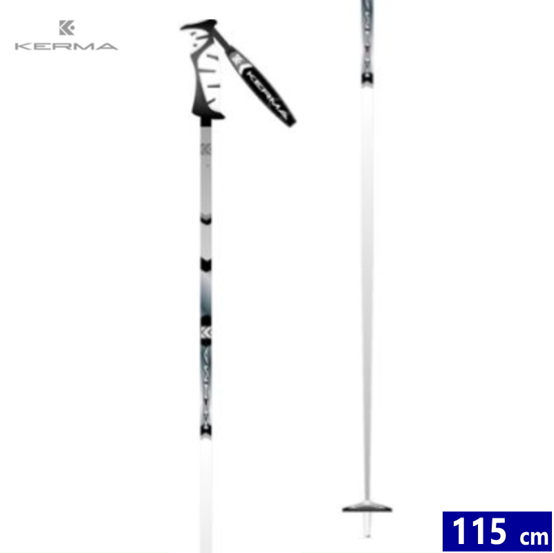 [115cm]18 KERMA CR-FIBERkerumasi-a-ru fibre ski paul (pole) stock type .. old model 