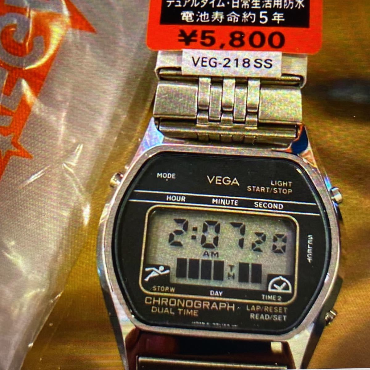 ベカデジタル腕時計メンズ ビンテージストック品-
