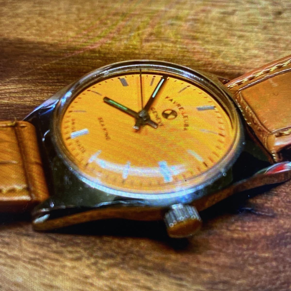 FAVREUBA Vintage товар мужские наручные часы Швейцария производства 