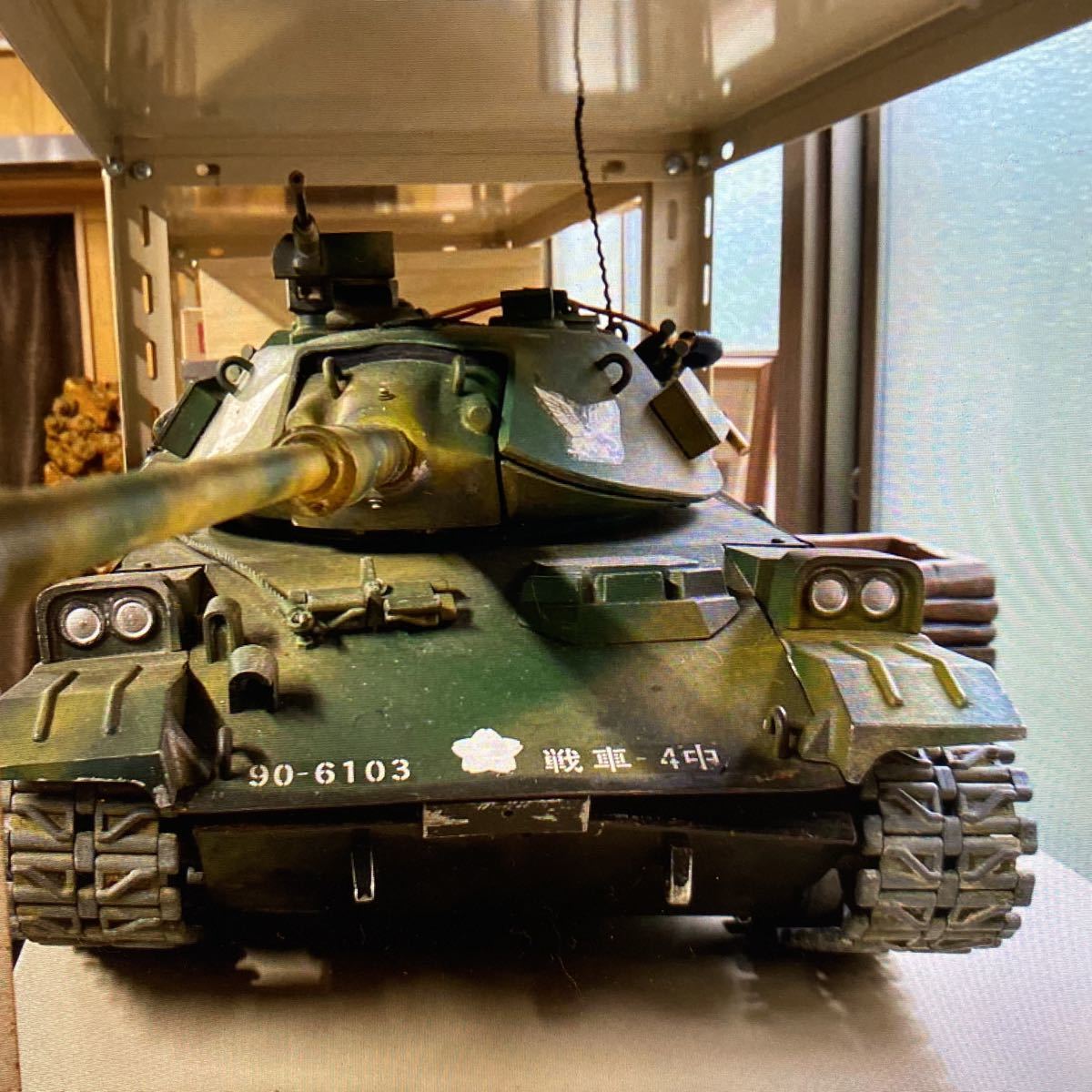 三井製作所1/10 全長95センチ 鉄製ラジコン戦車 カスタム多数 三井製作所1/10 全長95センチ 鉄製ラジコン戦車 カスタム多数