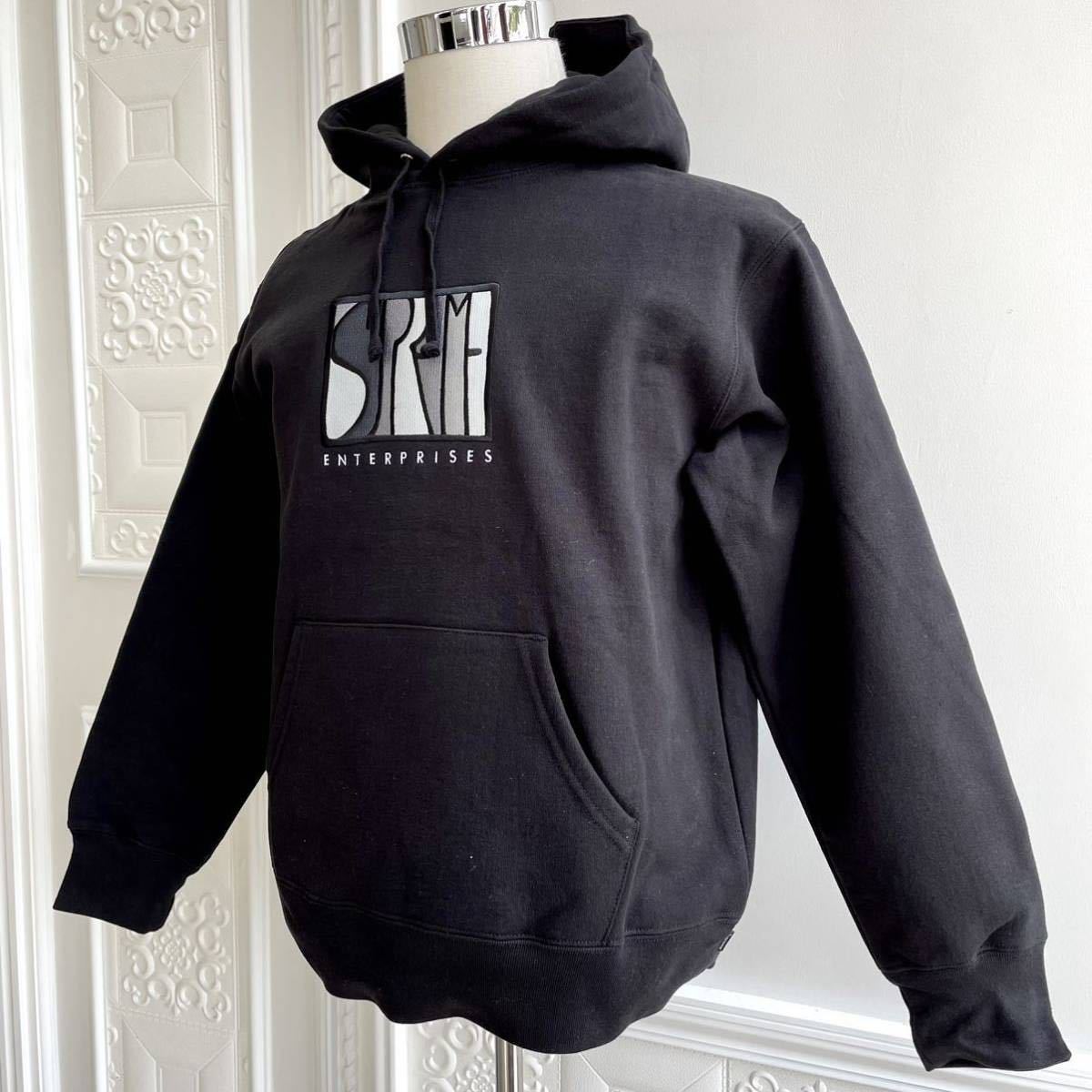 ◆新品◆Supreme Enterprises Hooded Sweatshirt Black S シュプリーム エンタープライズ スウェット パーカー ブラック フーディー 20FW_画像3