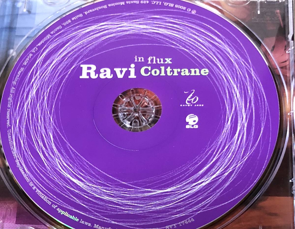 サックス：ラヴィ・コルトレーン Ravi Coltrane in flux ジャズ / 95041-7442 SVY 17444【JAZZ CD】_画像3