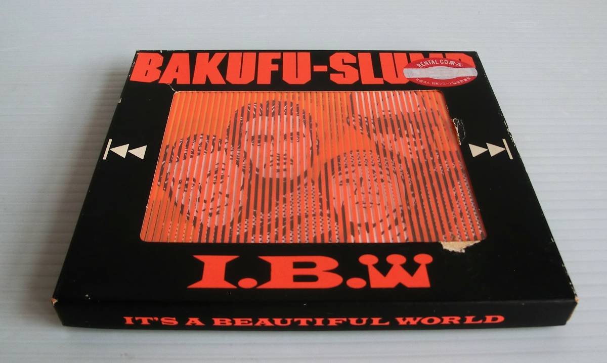 CD I.B.W*BAKUFU-SLUMP* paper jacket box attaching * secondhand goods * Bakufu Slump *
