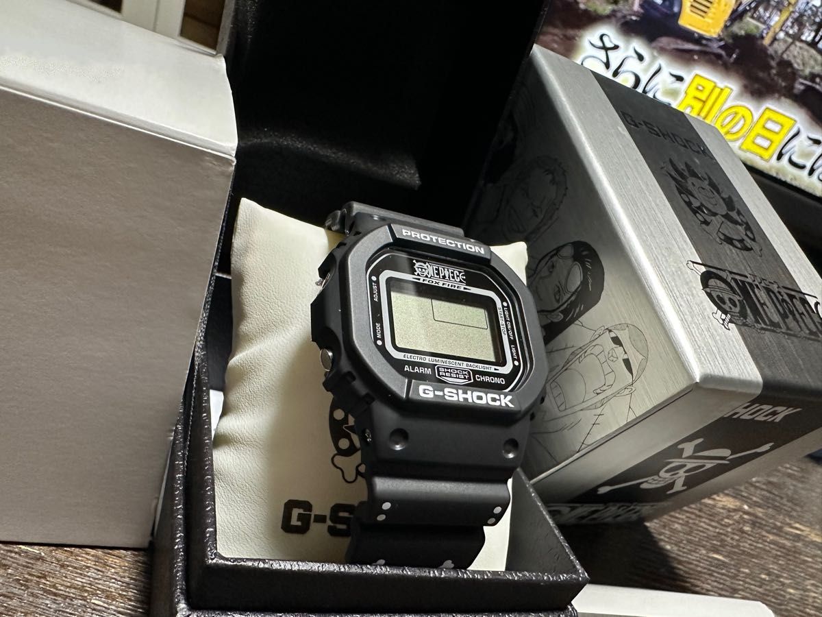 G-SHOCK ワンピース　 CASIO 新品　ONE PIECE 麦わらの一味モデルG-SHOCK ワンピース 限定