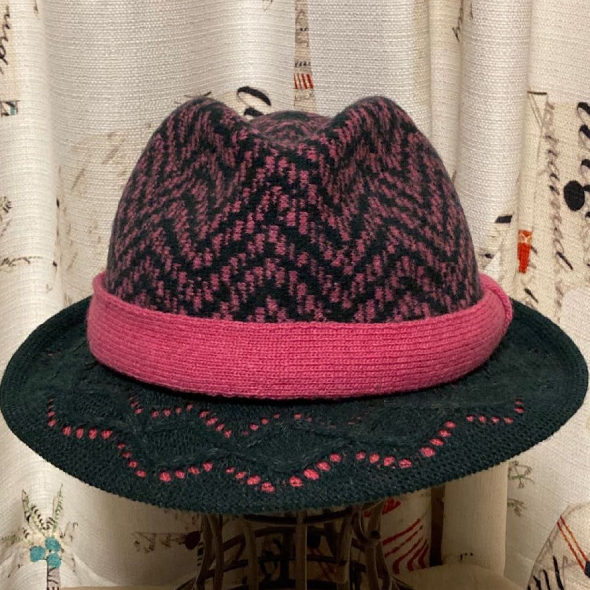 ヴィヴィアンウエストウッド Vivienne Westwood 中折れ帽 ハット S〜M 日本製