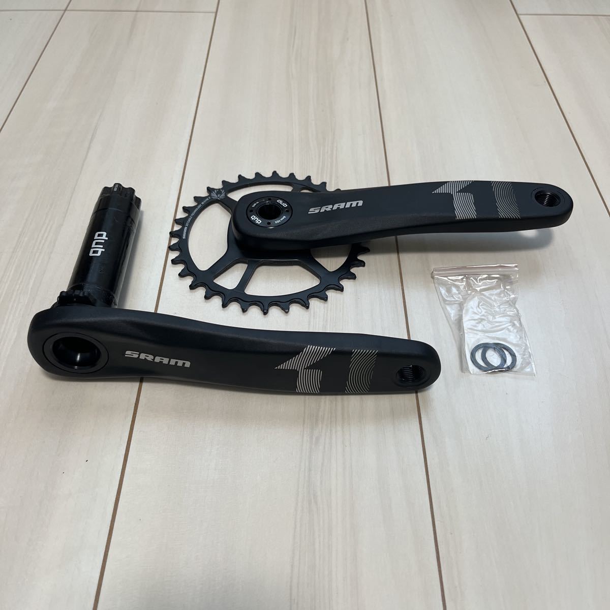 在庫一掃】 【未使用品】【完成車外し】SRAM スラム 32T クランク