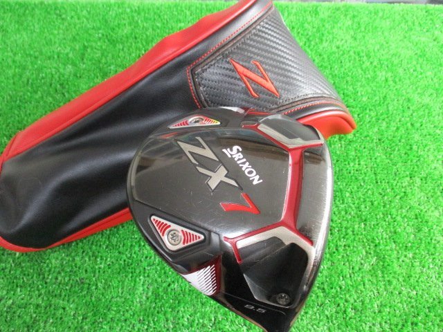 メーカー包装済】 (中古)スリクソン SRIXON ZX7 (TX) ヘッドカバー
