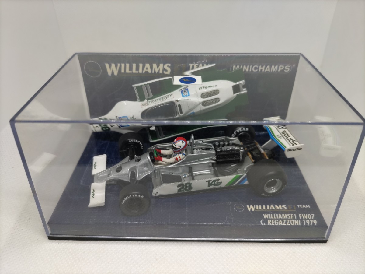 日本製】 ウィリアムズ FW07 1/43 ミニチャンプス 1979 レガッツォーニ