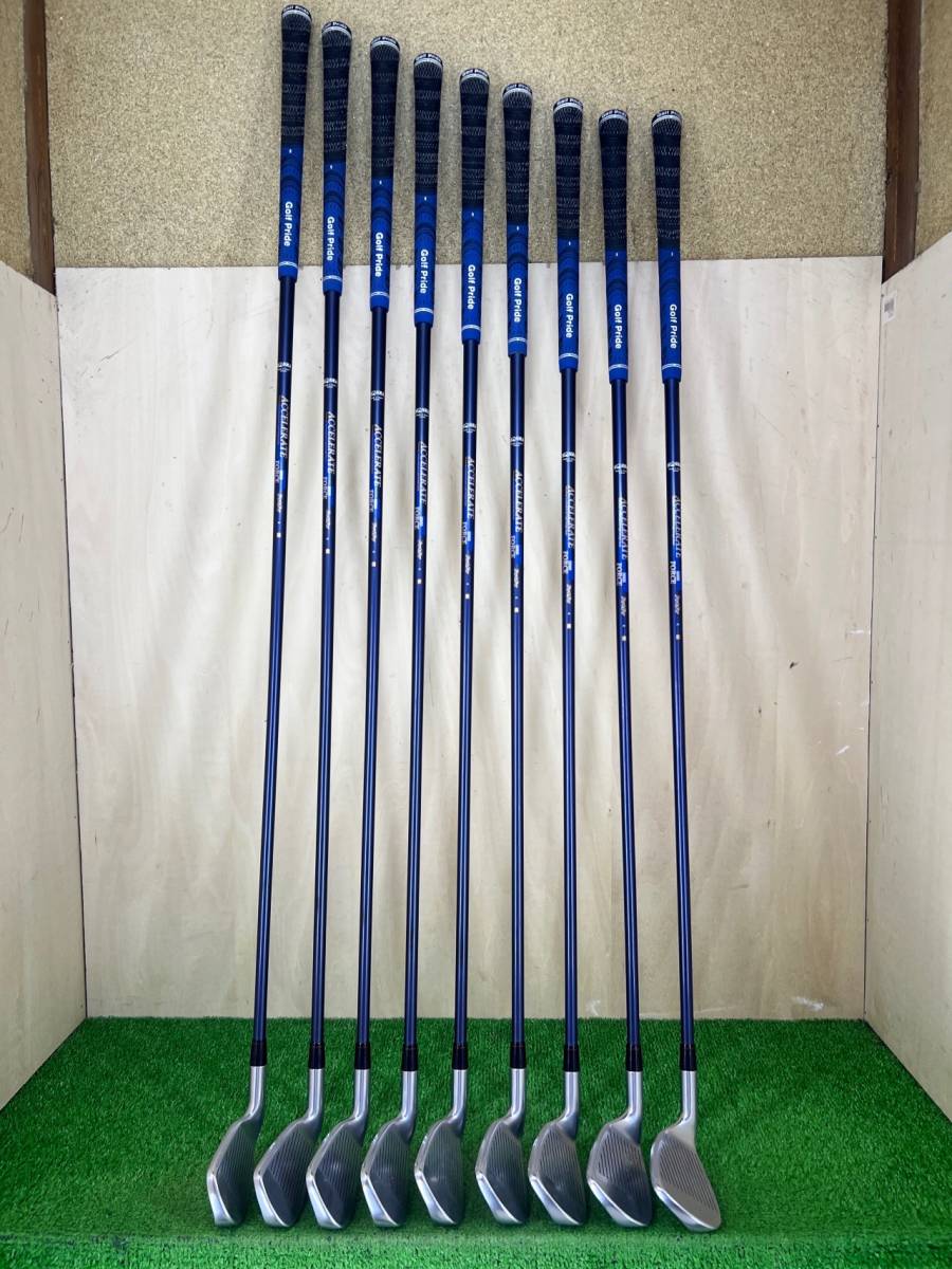 HONMA　Twin　Marks　TM-202　TITAN　WEIGHT　4番～11番/SW　9本セット　純正シャフト　フレックスR　ホンマ　ツインマークス_画像10