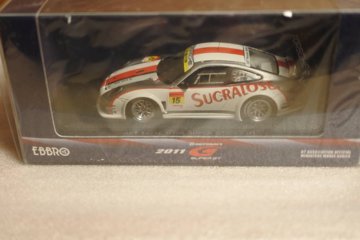 1/43 エブロ 2011スーパーGT300 ART TASTE ポルシェ GT3R 未使用未開封品の画像1