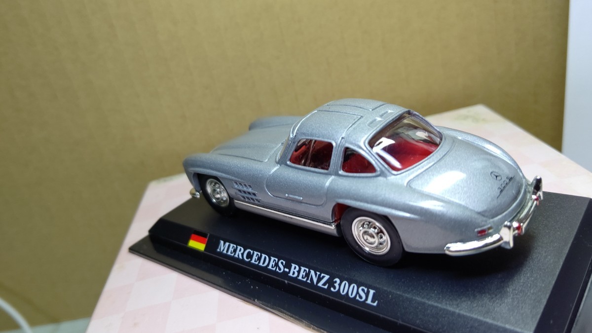 スケール 1/43 MERCEDES-BENZ 300SL！ メルセデスベンツ！ 世界の名車コレクション！ デル プラド カーコレクション！_画像5