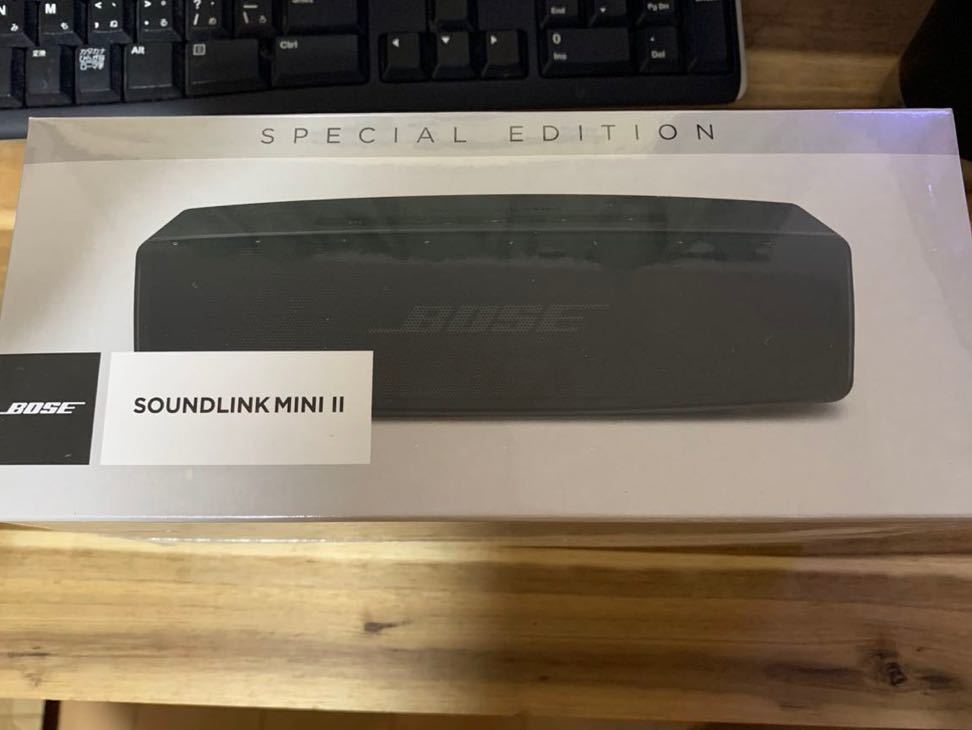新品 未開封 送料無料 BOSE ボーズ ブルートゥーススピーカー SoundLink Mini II Special Edition トリプルブラック Bluetooth対応