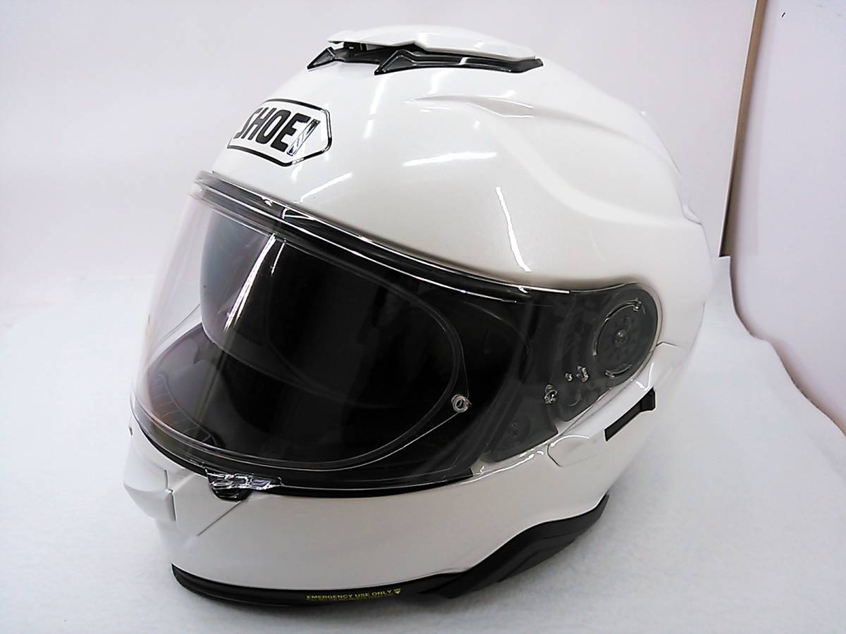 美品 SHOEI ショウエイ GT-AirII GT-Air2 ルミナスホワイト XLサイズ インナーバイザー フルフェイスヘルメット