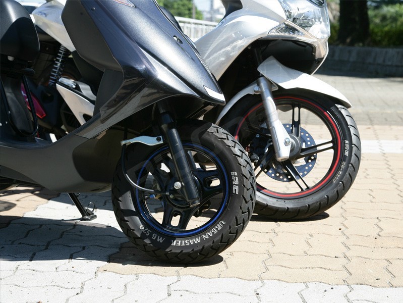 IRC MB520 Urban Masuter 前後兼用 スぺーシー125 シャリー50 DSX ダックス モンキーRT リードR 3.50-10 51J TL フロント リア リヤ タイヤ_画像4