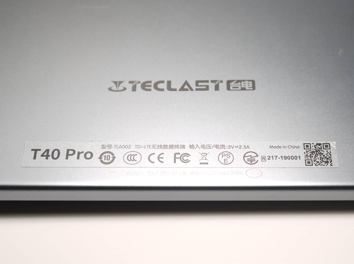 TECLAST T40 PRO 8GB/128GB SIMフリー　LTE　１０．４インチ　タブレット　ケース付き_画像6