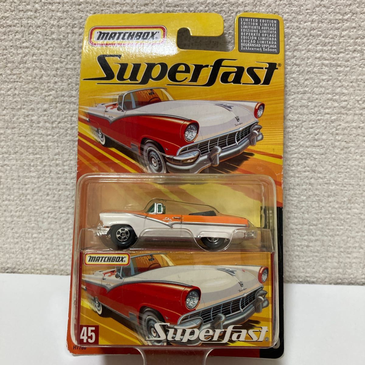 MATCHBOX★SUPER FAST 1956 FORD SUNLINER★_画像1