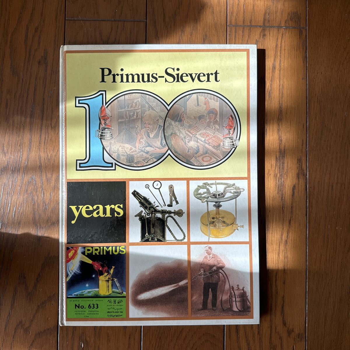 【非売品】プリムス　100周年記念　ストーブ　ランタン　バーナー　歴史本　英語