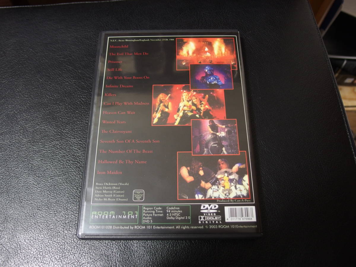 IRON MAIDEN / The Number Of The Beast 魔力の刻印 classic albums DVD アイアン メイデン_画像3