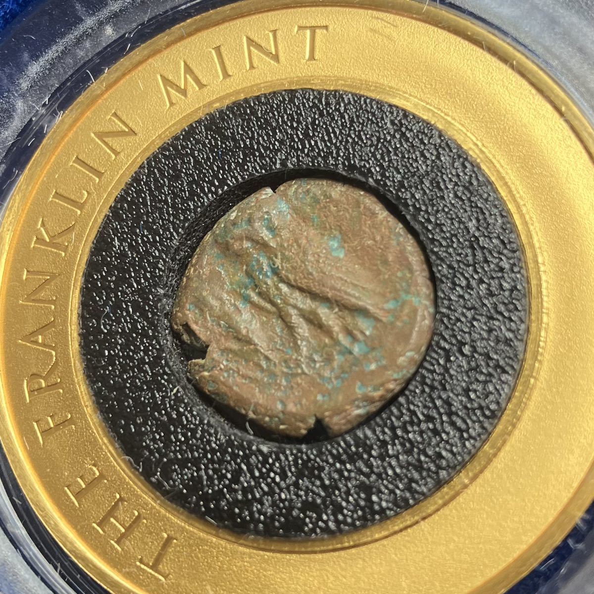  old fee copper coin Magna glae Kia. . crack . coin silver coin old coin The Lost Coin of Magna Graecia Franklin Mint 
