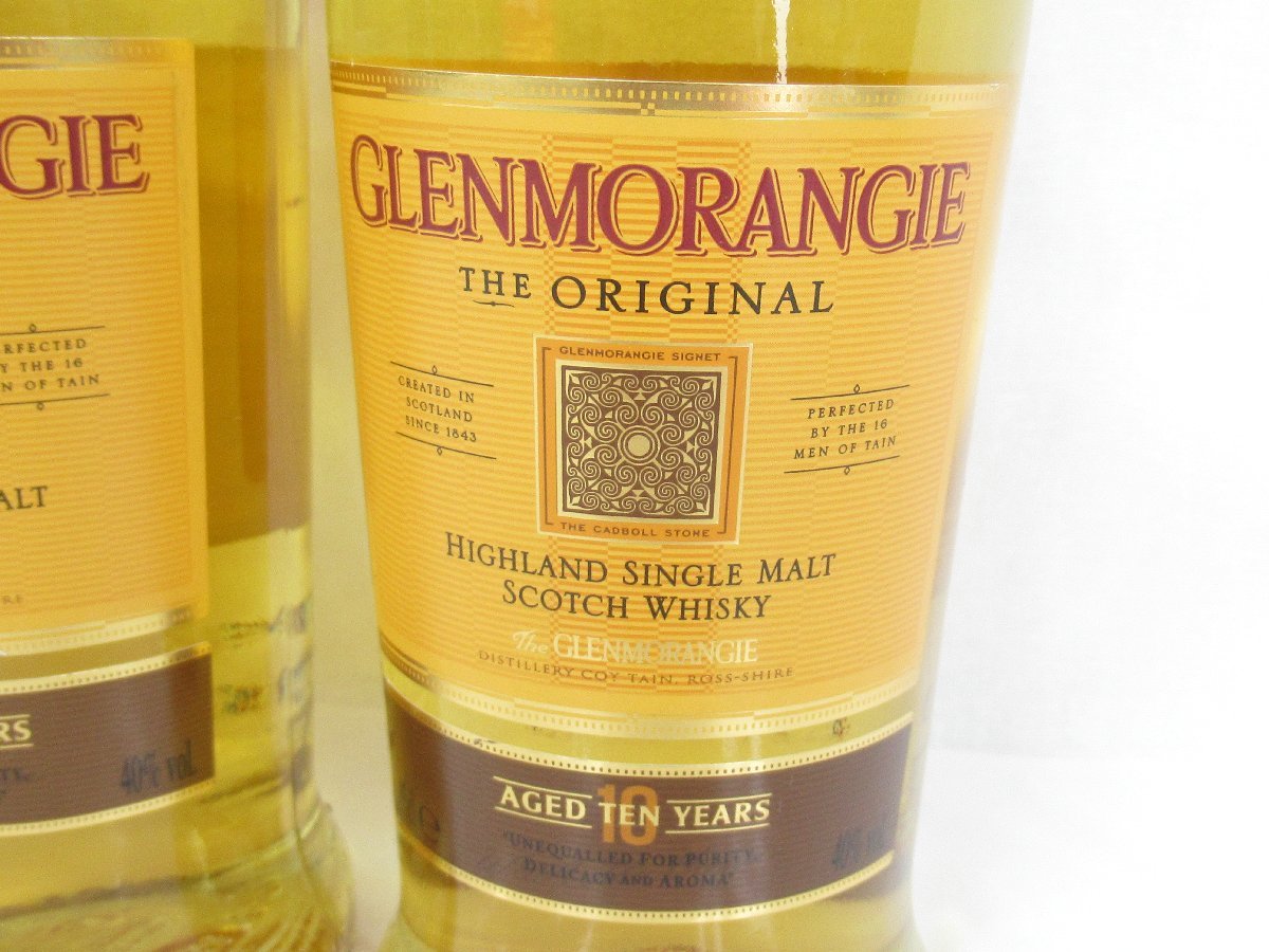 ○○ GLENMORANGIE グレンモーレンジ 10年 350ml 8本セット 合計容量 2800ml_画像3