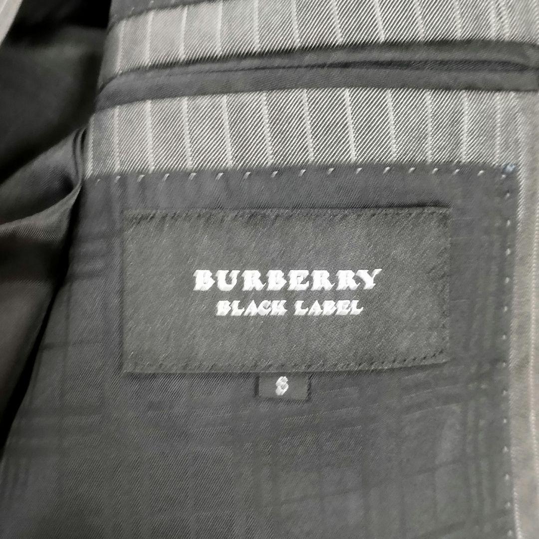 BURBERRY BLACK LABEL スーツ 3ピース ストライプ グレー Yahoo!フリマ