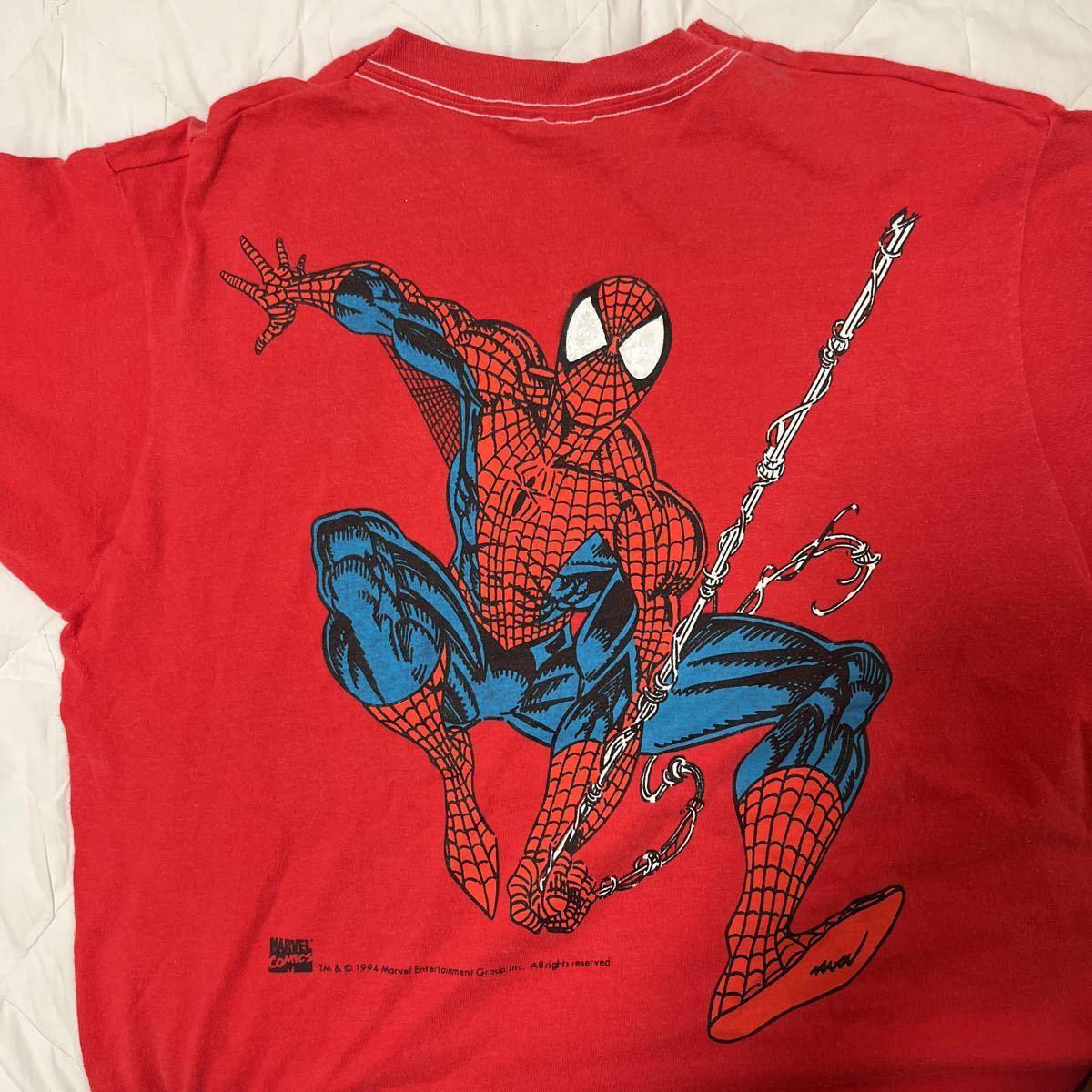 スパイダーマンの激レアTシャツ-