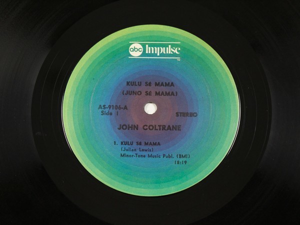 ◇米盤 John Coltrane/Kulu Se Mama/LP、AS-9106-A #I19YK3_画像3