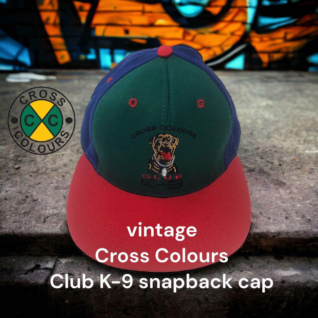 激レア CROSS COLOURS VINTAGE CAP 90s-