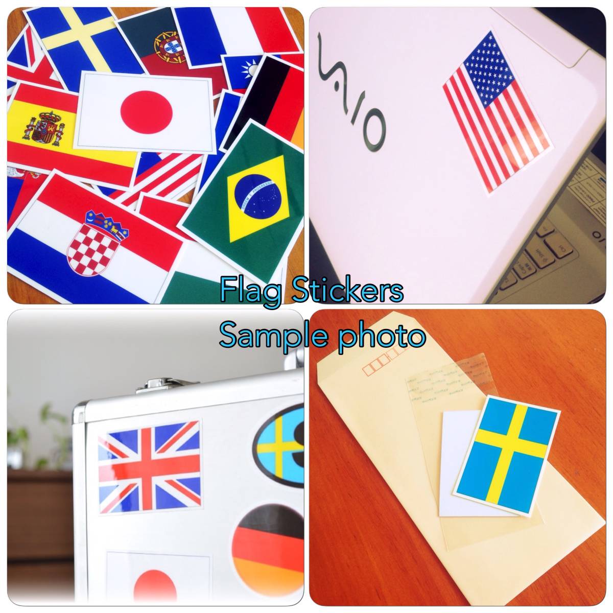 # diving flag * diver flag sticker S size 5x7.5cm [2 pieces set ]# scuba diving Divers flag sea outdoors weather resistant water-proof seal 