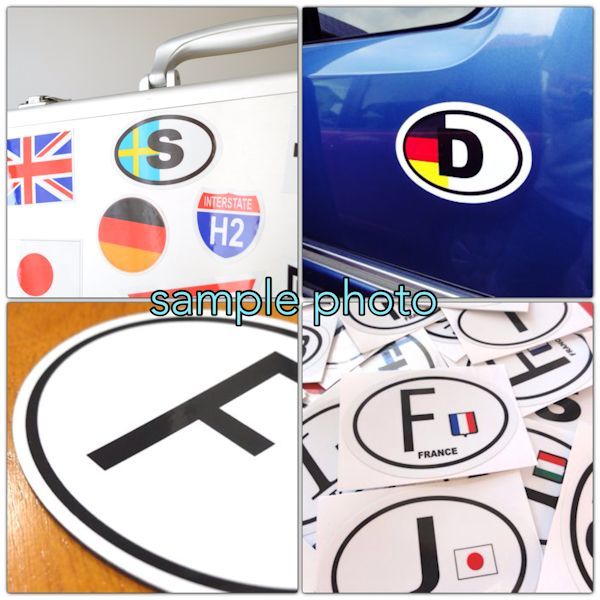 Z0D1 length -mg* vehicle ID/ France national flag [ magnet specification ]size:S * country identification F Europe * Kangoo Lutecia original magnet EU