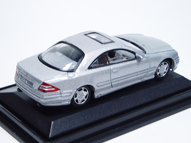 ■カララマ■メルセデス・ベンツ CL500クーペ（1/72スケール）HONGWELL Cararama ホンウェル シルバー色 Mercedes-Benz_画像2